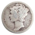 1924-S Mercury Dime G Good 90% Silver