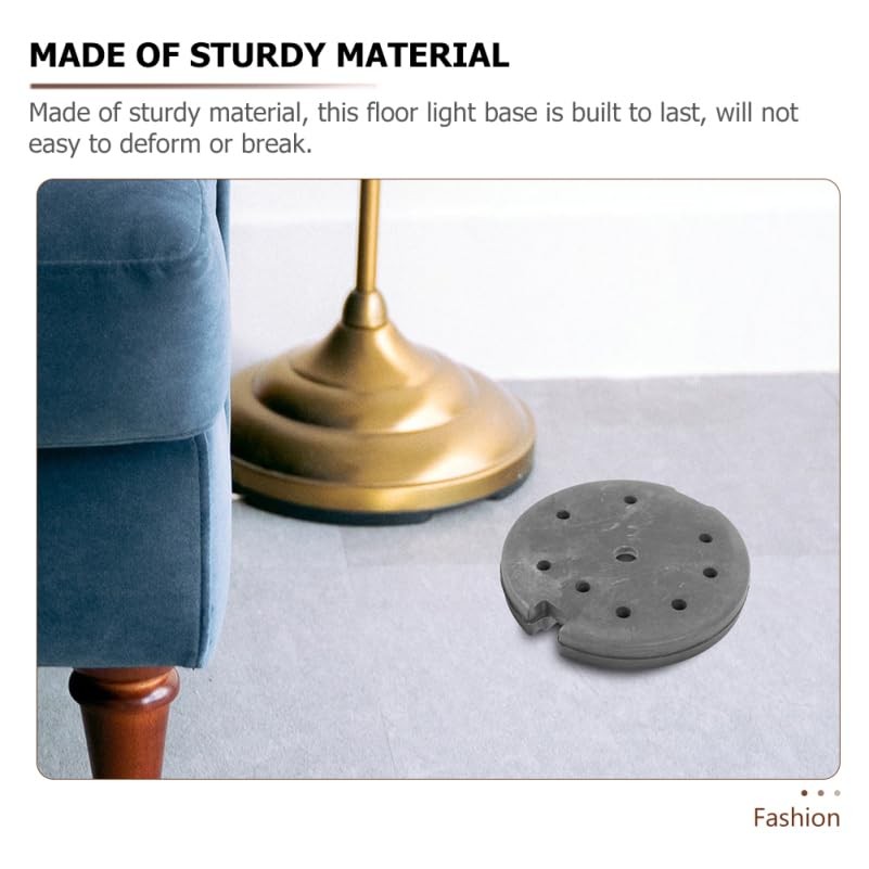 Floor Lamp Base Weight Block Heavy-Duty Iron Construction for Stability ...
