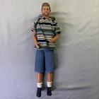 Vintage 1968 Shaving Fun Ken Mattel Boy Barbie Doll w Outfit Backpack Bag Beard