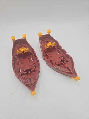 #ad Weapons And Warriors Pirate Battle Game Replacement 2 Brigs 1 With Stickers #1 $12.29