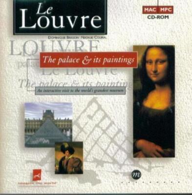 Le Louvre: The Palace & Its Paintings PC MAC CD artists virtual tour museum art!