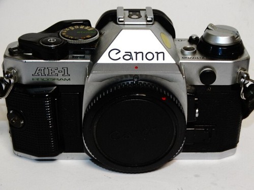 Spiegelreflexkamera Canon AE-1 Program Body silber - Bild 2 von 9