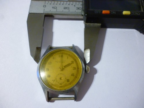 Lot x2 Basis Wristwatches Waterproof Swiss Made Antique Vintage Incomplete As Is - Picture 8 of 11