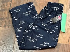 Seattle Seahawks NFL Youth Boys Pajama Lounge Bottoms Small 8 - NWT