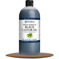 Zatural Black Castor Oil 100 Pure Tropic Jamaican Black Castor Oil Hair Skin
