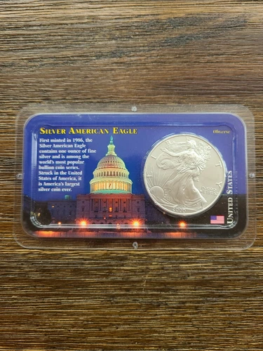 2000 $1 American Silver Eagle | .999 silver | Uncirculated | Littleton Coin Comp