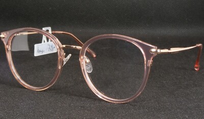 SO MTR-97D Transparent Rose /Rose Gold UNIQUE RARE EYEGLASSES GLASSES 51-22-144