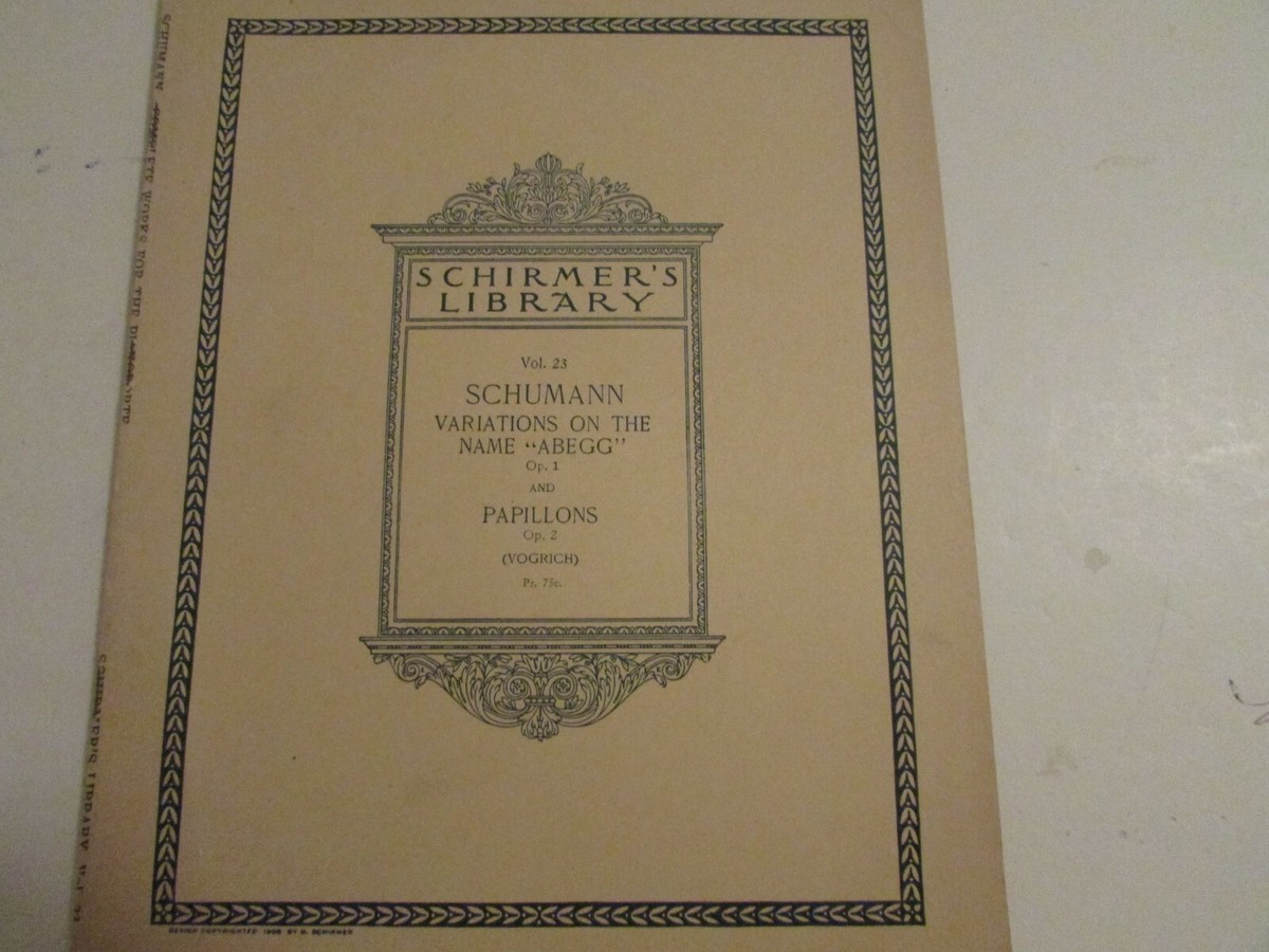 Schumann Variations on the Name 