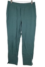 Denim  Co. Tapered Full Length Pant with Pockets Deep Pine