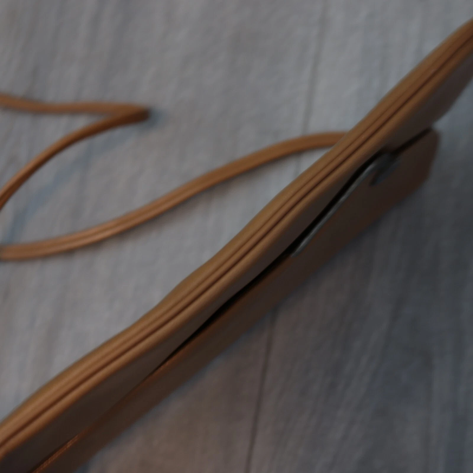 WANDLER Borsa a tracolla vintage S marrone ecopelle convertibile pochette foderata