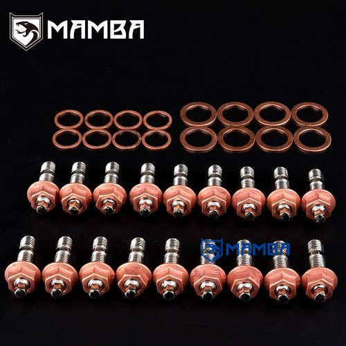 Turbo Gasket + Stud Kit For Nissan RB26DETT GT-R Skyline w/ Garrett GT25R GT28R - Picture 5 of 8