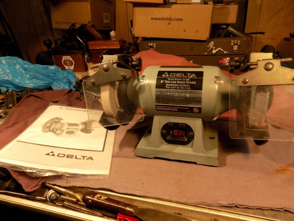 Delta 6 thin line outlet bench grinder