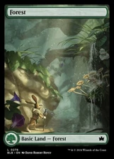 x4 Forest (0278) L MTG Bloomburrow M/NM, English