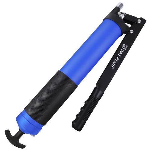 600CC Manual Grease Gun Pistol Grip Flex Hose Heavy Duty Lever-Action 10000PSI - Picture 6 of 23