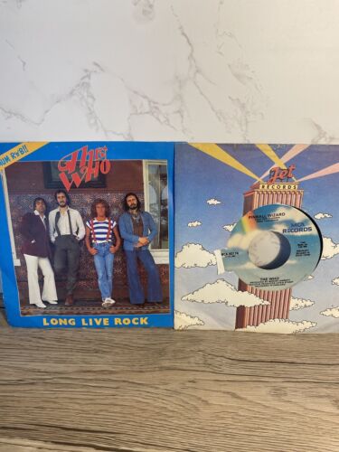 The Who Pinball Wizard/Dogs Part Two + disques vinyles Long Live Rock 7 pouces - Photo 1/9
