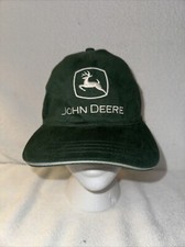 John Deere Dark Green Embroidered Baseball Cap Strapback