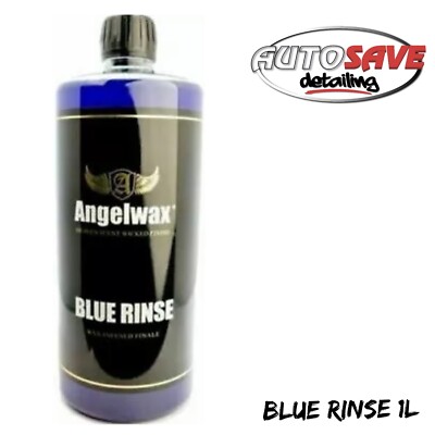 Angelwax Blue Rinse 1 Liter, Klarspüler auf Wachsbasis, Spray on Rinse Off