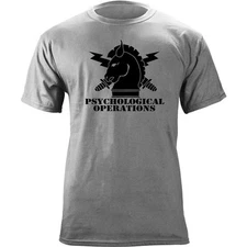 US Army Psychological Operations Branch Insignia Veteran Graphic T-Shirt