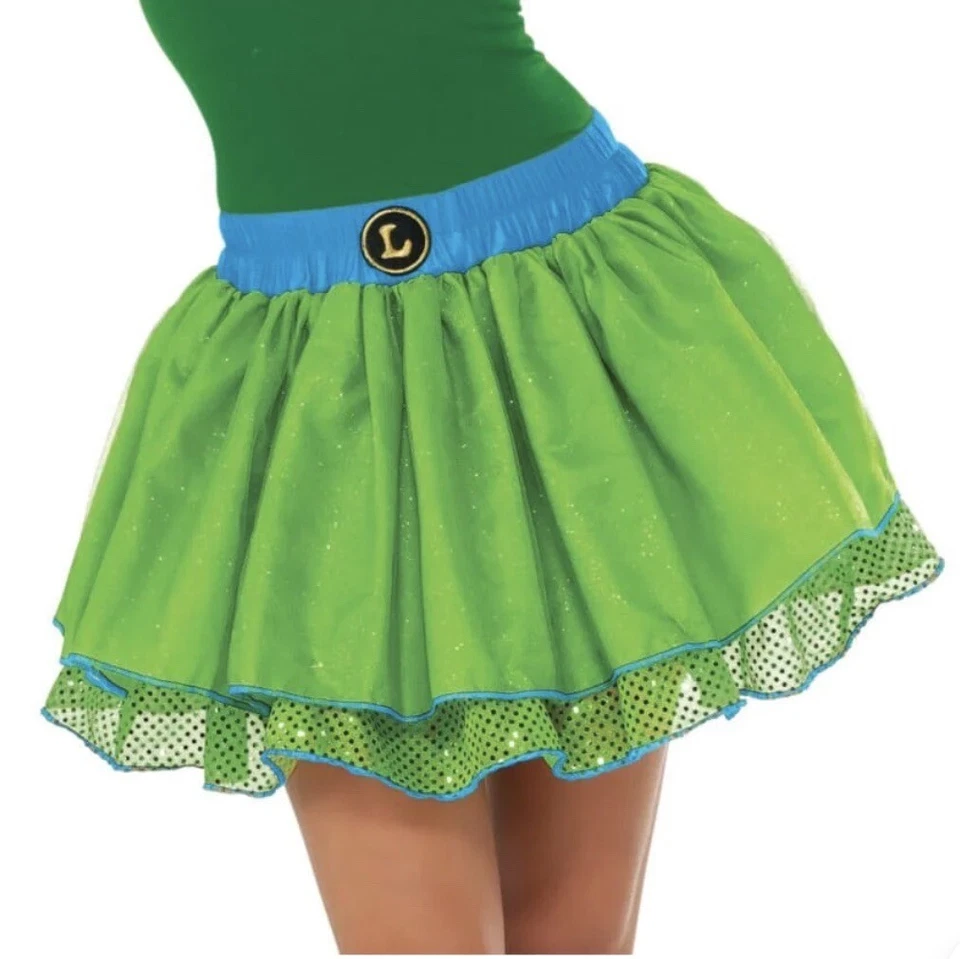 Disfraz de Halloween Teenage Mutant Ninja Turlte Tutú Falda Adulta Mujer NUEVO Foto 2 de 4