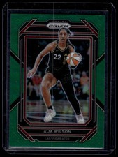 2023 Panini Prizm WNBA #25 A'ja Wilson Green