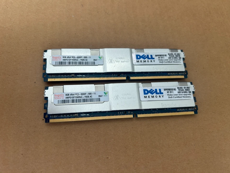 HYNIX HMP31GF7EMR4C-Y5D5 8GB 4Rx4 DDR2 PC2-5300F 667MHz ECC FB RAM M8-4(6) - Image 3 of 3