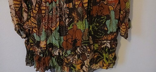 Joe Browns Autumn Colours Boho Hippy long Tunic Top 14 Long Sleeves - Picture 4 of 10