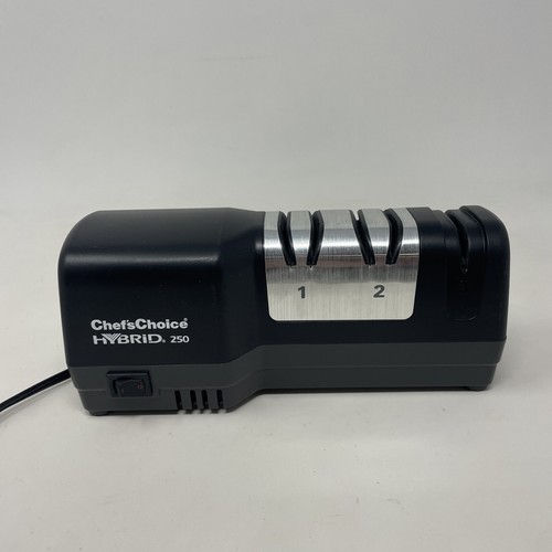 Chefs Choice Hybrid Model 250 Knife Sharpener Black Tested eBay