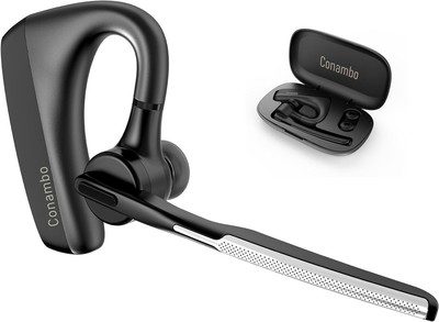 K18 Wireless Headset Bluetooth V5.1 Bluetooth Earpiece 16 Hrs Talking Time Hands