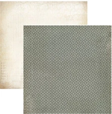 Lush - Lotus scrapbook paper, DS, Kaisercraft P533