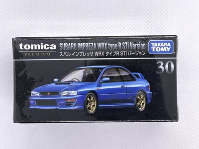 Tomica Premium 30 Subaru Impreza WRX Type R STi Version 1/62