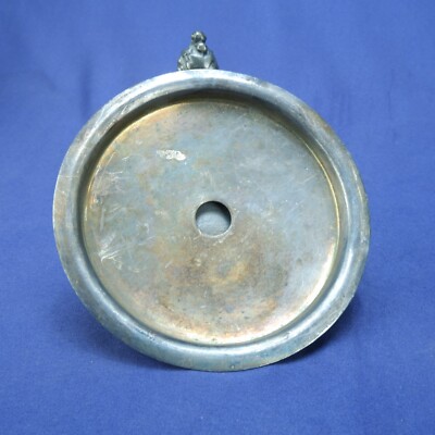 Antique Benedict Quadruple Plate Butter Cooler Bowl w/ Spoon