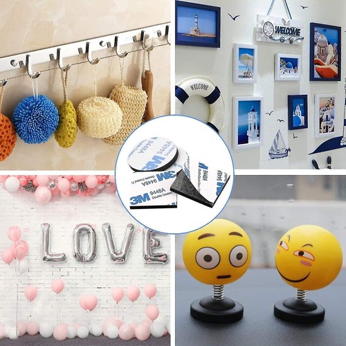 25Pcs 3x10cm Double Sided Sticky Pads Heavy Duty No Nails Picture