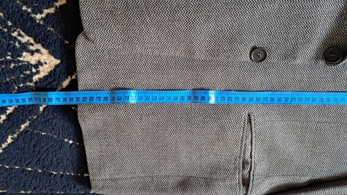 Giorgio Arma Men’s BLAZER Plaid Double-Breasted Blazer - Classic Fit Size L - Picture 6 of 9