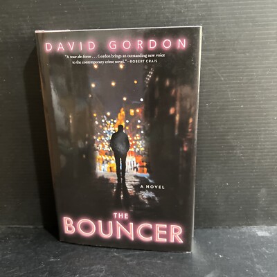 SIGNED 1st/1st The Bouncer (Joe the Bouncer) by David Gordon HC DJ 2018 Caper