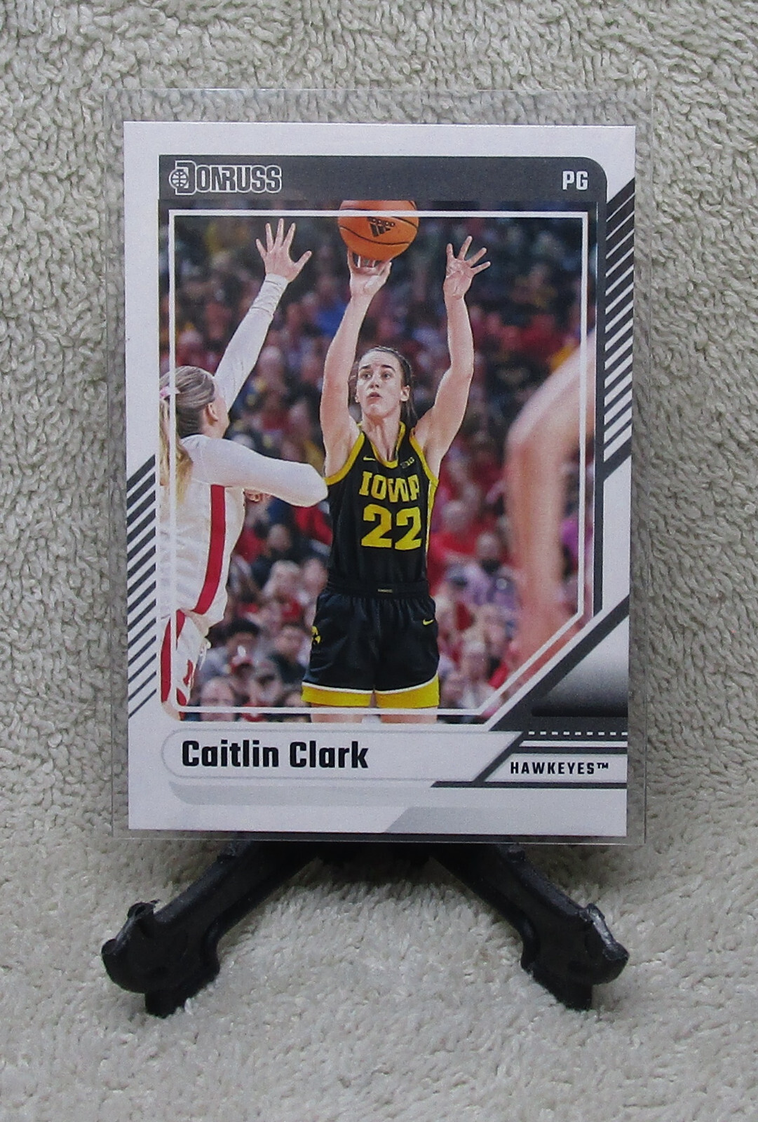2024 Donruss CAITLIN CLARK Collection Rookie Card #9 IOWA HAWKEYES/INDIANA FEVER
