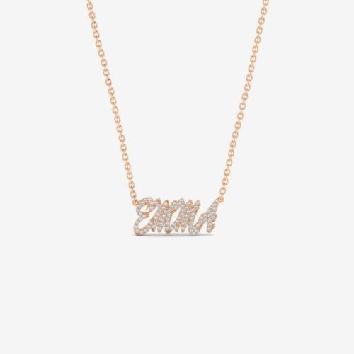 Fashionable Letter Pendant in Diamonds With 14k Gold Parties, Daily,Wedding Wear - Picture 2 of 6