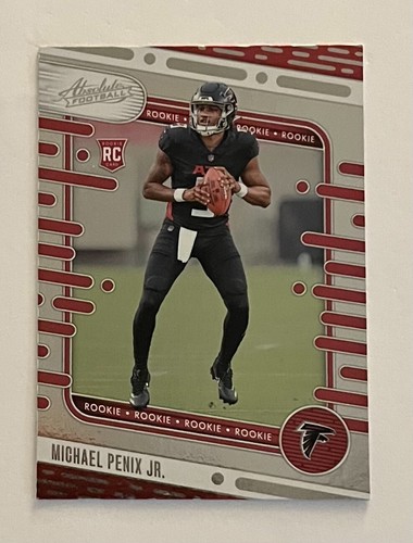 Michael Penix - 2024 Panini Esordiente Assoluto #108 - Atlanta Falcons - Foto 2 di 3