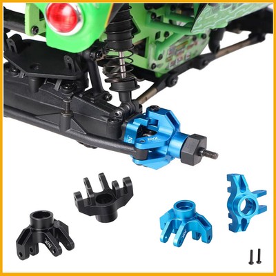 Aluminum Alloy Front Steering Knuckle For LOSI 1/18 Mini LMT 4WD RC Car Parts