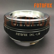 Dkl-lm Adapter Voigtlander Lens To Leica M Lm Camera Adapter M240 M10 Techart Lm Dkl-lm Adapter Voigtlander Lens To Leica M Lm Camera Adapter M240 M10 Techart Lm