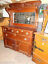 thumbnail 1  - LARGE  HIGH  STYLE  CARVED  OAK   SIDEBOARD