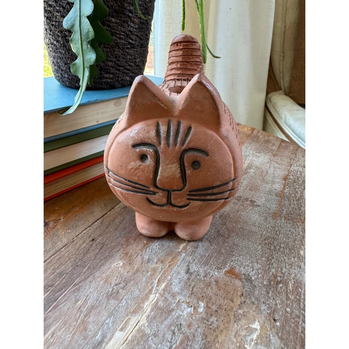 Clay Cat In Studio & Handcrafted Art Pottery for sale | eBay