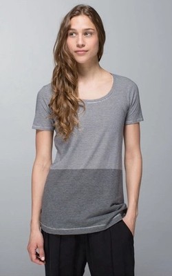Lululemon Every Yogi Tee Women s Size 10 Tonka Tee Engineered Heathered Multi