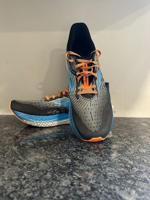 Brooks Hyperion Max Shoes Mens 12D Black Blue Road Running Athletic Preformance