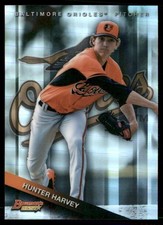 2015 Bowman's Best #TP-8 Hunter Harvey Top Prospects Refractors