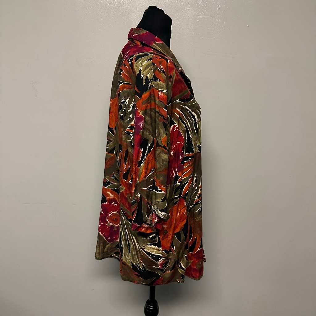 Vintage Women's Basic Editions Button Down Shirt … - image 4