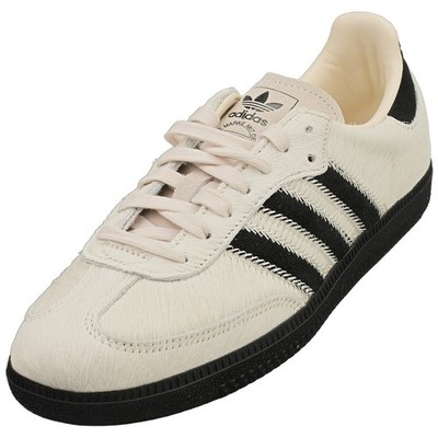 adidas Samba Og Womens Fashion Sneakers in Wonder White Black - 13 US
