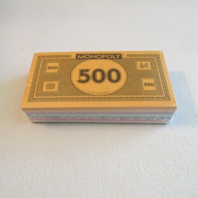 Monopoly Championship Edition Money Stack Sealed Package