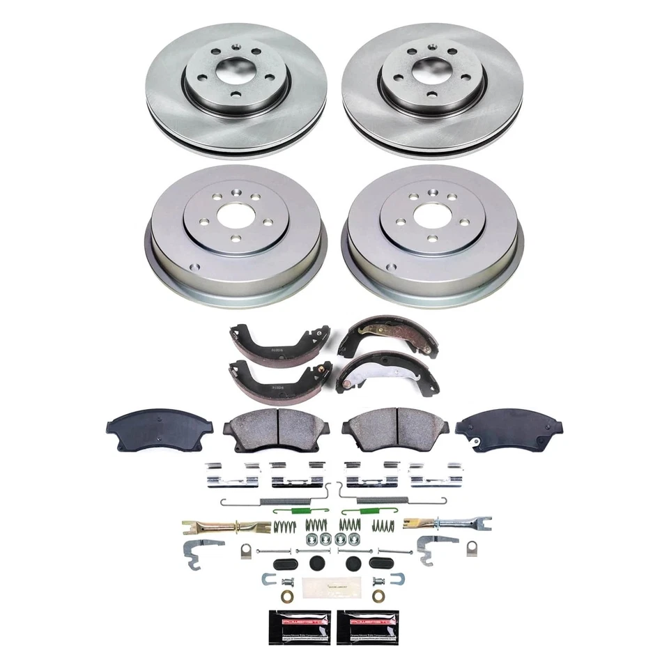 PowerStop KOE15522DK Brake Kit For Chevy Cruze Limited 2016 Front Rear - Изображение 2 из 4