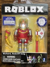 ROBLOX Richard Redcliffe King Gold Bundle Toy Virtual Item Code Parts RBLX Rare