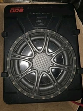 2 Power Acoustik 8" Amplified Subwoofers, 600W Max LED Car Stereo, USW-80L